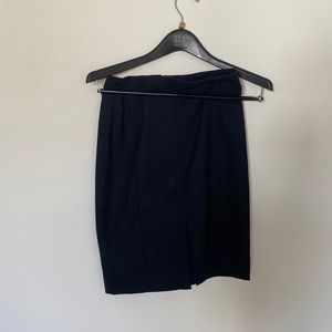 Dark blue professional skirt